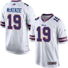 Men Buffalo Bills #19 Isaiah McKenzie Nike White Game NFL Jersey